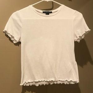 white tee
